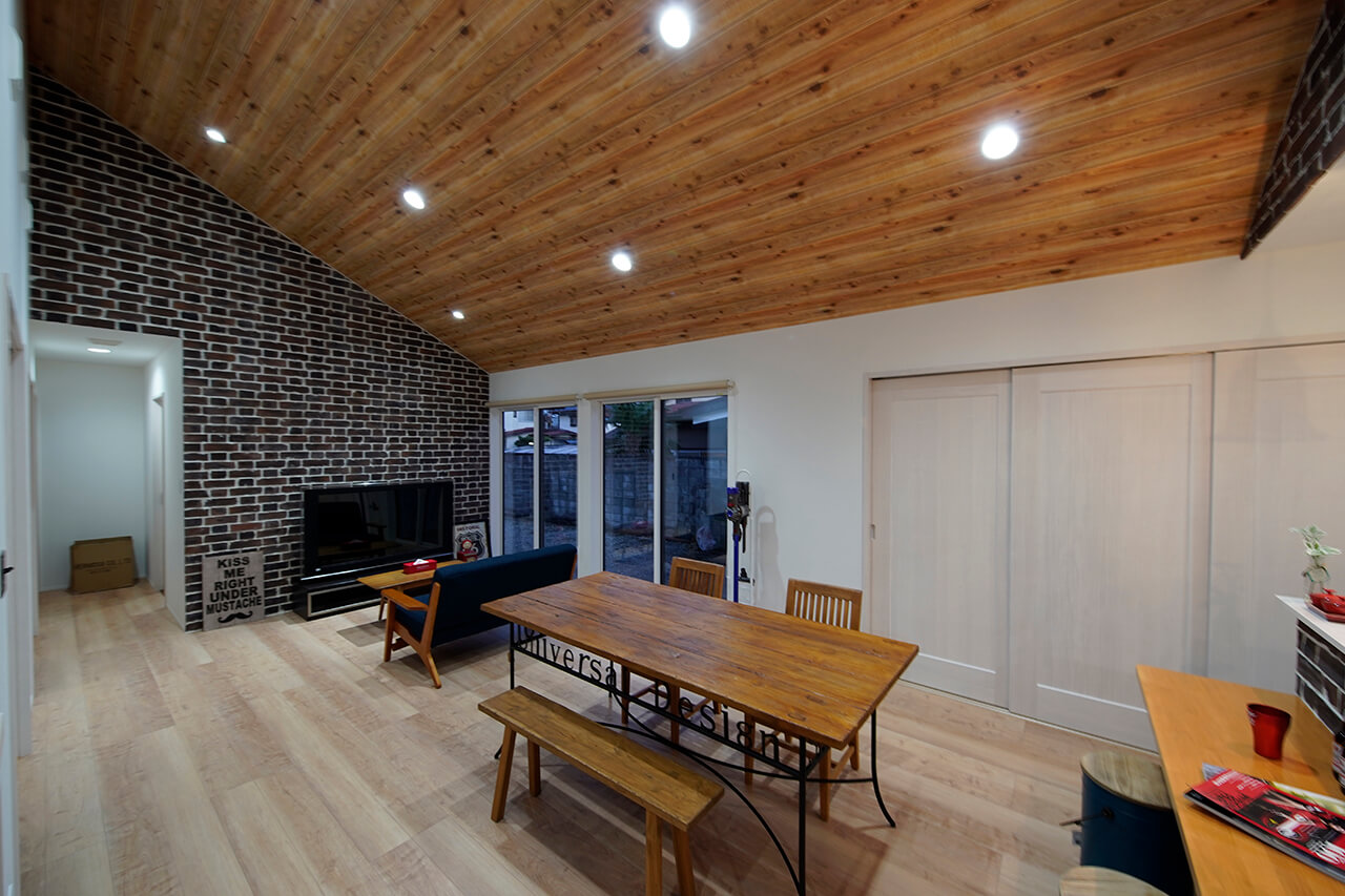 ブルックリンスタイルとヴィンテージスタイルが融合した平屋 ギャラリー ユーディーホーム